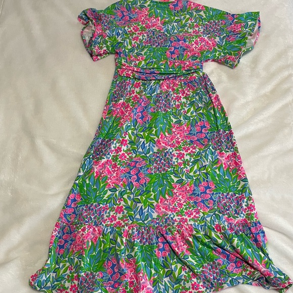 Lilly Pulitzer Juliet Ruffle Midi Dress - Picture 8 of 11